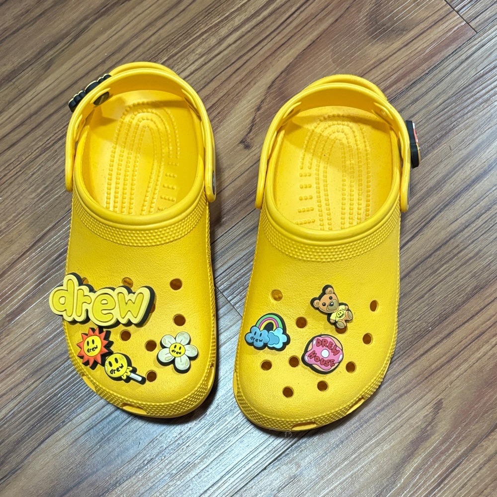 Rare Justin Bieber Drew House Crocs